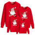 Christmas Dwarfs Creative Funny Printed Crewneck Jacket Parents and Children Parent-Child Series
